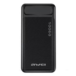 AWEI PowerBank P5K 10000mAh 2.1A czarny/black 2xUSB - Powerbanki - miniaturka - grafika 3