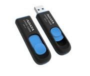 Pendrive - Pendrive, pamięć USB ADATA UV128 128GB USB 3.0 (AUV128-128G-RBE) Czarny/Niebieski - miniaturka - grafika 1