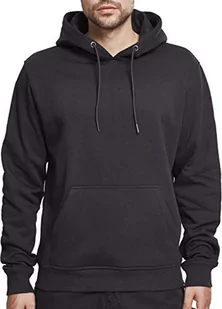 Urban Classics Męska bluza z kapturem Basic Terry Hoody, różne kolory, rozmiar S - 5XL, Black (Black 0007), 3XL - Bluzy męskie - miniaturka - grafika 1