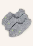 Skarpetki damskie - Falke Skarpety Do Obuwia Sportowego Cool Kick, 3 Pary grau - miniaturka - grafika 1