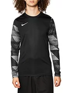 Koszulki męskie - Nike Dri-Fit Park IV Long Sleeve Top, męski, czarny/biały/biały, S, czarny/biały/biały - miniaturka - grafika 1