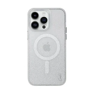 UNIQ etui Coehl Lumino iPhone 14 Pro Max 6,7" srebrny/sparkling silver - Etui i futerały do telefonów - miniaturka - grafika 1