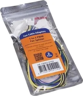 Akasa Akasa PWM Splitter-Kabel - Rozgałęźniki - miniaturka - grafika 1