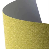 Dekoratorstwo - Galeria Papieru Arkusz samoprzylepny brokat złoty 150g/m2 Argo (10) - miniaturka - grafika 1