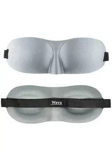 Maska opaska na oczy do spania Waya 3D Comfort - grey - Akcesoria turystyczne - miniaturka - grafika 1
