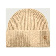 Czapki damskie - Calvin Klein Wełniana czapka - miniaturka - grafika 1