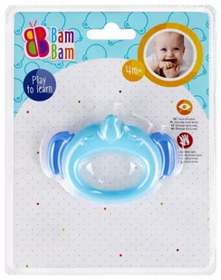 Gryzak Słonik B/C BAM BAM 492736 - Gryzaki dla dzieci - miniaturka - grafika 1