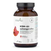 Układ nerwowy - AURA HERBALS Ashwagandha, KSM-66 korzeń 450mg, 120kaps. - miniaturka - grafika 1