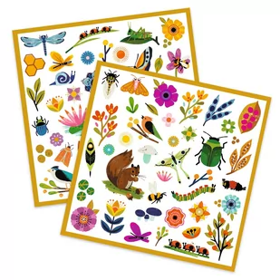 Naklejki W ogrodzie – Djeco - Szkolne artykuły papiernicze - miniaturka - grafika 1