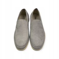 Mokasyny męskie - Mokasyny męskie zamszowe Old Money 41 - miniaturka - grafika 1