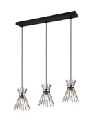 Lampy sufitowe - Rod lampa wisząca 3xE14 czarna/złota R31533080 - miniaturka - grafika 1