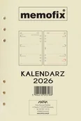 Kalendarze - Wkład kalendarzowy 2026 Memofix A5 Tdw - kalendarz - miniaturka - grafika 1