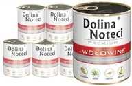 Mokra karma dla psów - Dolina Noteci PREMIUM bogata w wołowinę 30x 800g - miniaturka - grafika 1