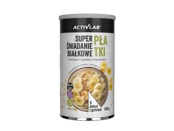 Owsianka Activlab śniadanie białkowe z bananami (500 g)