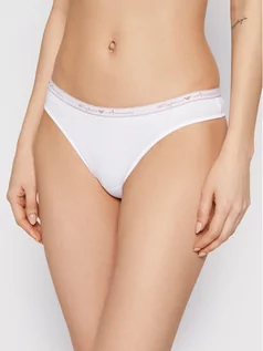 Majtki damskie - Emporio Armani Underwear Stringi 162468 1P223 00010 Biały - grafika 1