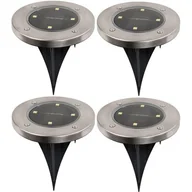 Lampy ogrodowe - SASKA GARDEN Lampa solarna 26313 (4 szt.) - miniaturka - grafika 1