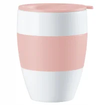 Koziol Kubek termiczny Aroma To Go 2.0 biało-różowy 3589486 - Kubki termiczne - miniaturka - grafika 1