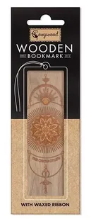 Zakładka drewniana złota Krąg życia - Cozywood - Zakładki do książek - miniaturka - grafika 1