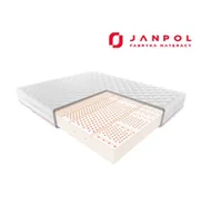 Materace - JANPOL DEMETER - materac lateksowy, piankowy, Rozmiar - 90x200, Twardość - średni, Pokrowiec - Silver Protect WYPRZEDAŻ, WYSYŁKA GRATIS, 603-671-572 - miniaturka - grafika 1