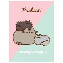 St. Majewski Zeszyt A4 Pusheen laminowany kratka 32 kartki - Zeszyty szkolne - miniaturka - grafika 1