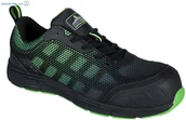 Obuwie robocze - PORTWEST FT35 BUT PORTWEST COMPOSITELITE OGWEN S1P; CZARNY/ZIELONY - miniaturka - grafika 1