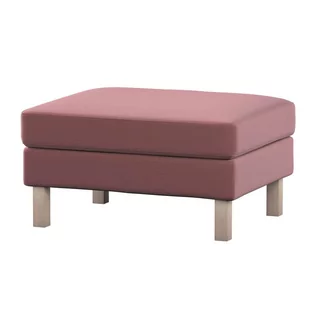 Dekoria pl pl Pokrowiec na podnóżek Karlstad jasna śliwka welwet 61 x 79 x 44 cm Ingrid 622-705-38 - Pokrowce na meble - miniaturka - grafika 1