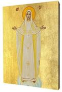 Ikony i obrazy sakralne - Ikona Matka Boża Fatimska - miniaturka - grafika 1