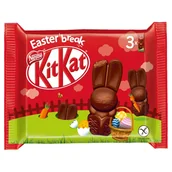 Batoniki - KitKat Baton z czekolady mlecznej z nadzieniem czekoladowym 87 g - miniaturka - grafika 1