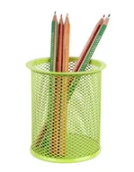 Przyborniki na biurko - NET Kubek okrągły siatka lemon B802A Net - miniaturka - grafika 1