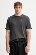 Koszulki męskie - Diesel t-shirt T-ADJUST-DOVAL-PJ T-SHIRT męski kolor szary gładki A15056.0AIJU - miniaturka - grafika 1
