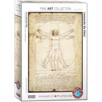 Eurographics Puzzle 1000 elementów. Człowiek witruwiański, Da Vinci - Puzzle - miniaturka - grafika 1