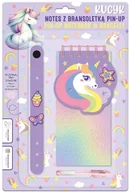 Notesy i bloczki - Notes z bransoletką pin-up kucyk - miniaturka - grafika 1