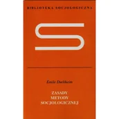 Historia Polski - Zasady metody socjologicznej - Durkheim Emile - miniaturka - grafika 1