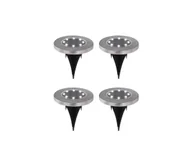 Lampy ogrodowe - Globo 33414-4 - ZESTAW 4x LED Oświetlenie solarne LED/0,1W/3V IP44 - miniaturka - grafika 1