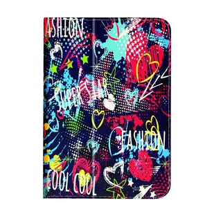 Etui na tablet do 10 cali Funkcja Stojak Elastyczne zamknięcie Graffiti Design - Etui do tabletów - miniaturka - grafika 1