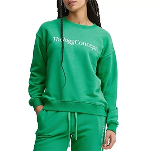 THEJOGGCONCEPT JCSAFINE bluza damska z napisem, luźny krój, 165938 / miętowy, L - Bluzy damskie - miniaturka - grafika 1