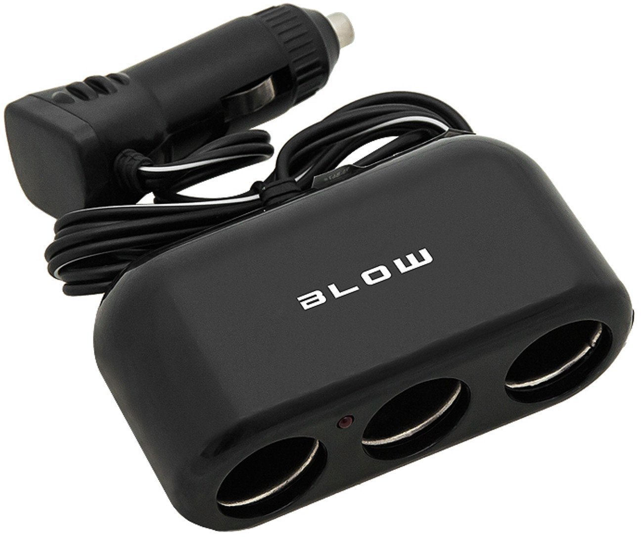 Rozgałęźnik zapalniczki 1x wtyk - 3x gniazdo CS-32