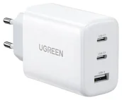 Ładowarki do telefonów - Ugreen CD275, 2x USB-C, 1x USB, 65W biała - miniaturka - grafika 1