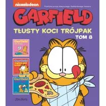 Garfield Tłusty koci trójpak T.8 Jim Davis - Komiksy dla młodzieży - miniaturka - grafika 1