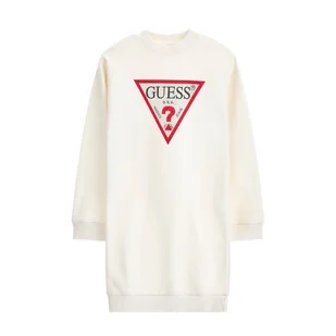 FRENCH TERRY LS DRESS - Sukienki i spódniczki dla dziewczynek - miniaturka - grafika 1