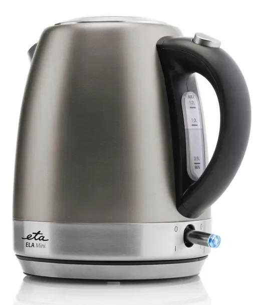 Czajnik Elektryczny Bezprzewodowy Eta Ela Mini 1,2l 2100w Inox Strix Filtr
