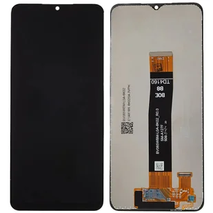 Wyświetlacz LCD + ekran dotykowy Samsung A12 SM-A125F SM-A125M SM-A125F/DS czarny - Części serwisowe do telefonów - miniaturka - grafika 1