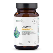 Przeziębienie i grypa - Czystek Immuno+, kapsułki 60 szt. - miniaturka - grafika 1