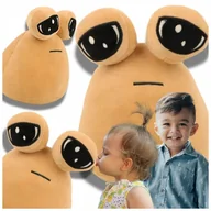 Maskotki i pluszaki - PLUSZOWA ZABAWKA PLUSZAK KOSMITA POU MASKOTKA 50 CM DUŻA IDEALNA NA PREZENT - miniaturka - grafika 1