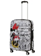 Walizki - Walizka średnia American Tourister Wavebreaker Disney - Minnie comics white - miniaturka - grafika 1