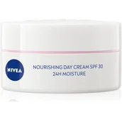 Kremy do twarzy - NIVEA Nourishing odżywczy krem na dzień SPF 30 50 ml - miniaturka - grafika 1