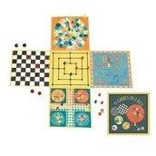 Gry planszowe - Planszowe Gry Rodzinne 5 W 1 Egmont Toys - miniaturka - grafika 1