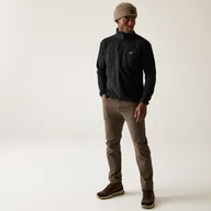 Bluzy męskie - Regatta Polar męski z suwakiem 1/2 Frankie Czarny, Rozmiar: 5XL - miniaturka - grafika 1