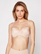 Biustonosze - SPANX Biustonosz bardotka Up For Anything Strapless 30022R Beżowy - miniaturka - grafika 1