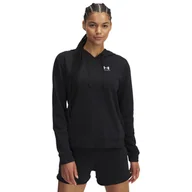Bluzy damskie - Damska Bluza UNDER ARMOUR UA RIVAL TERRY HOODIE 6005511-001 – Czarny - miniaturka - grafika 1